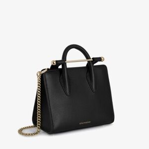 Strathberry Nano Tote in Black